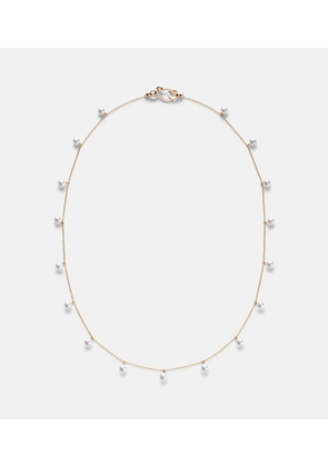 Sophie Bille Brahe Lou Lou 14kt gold necklace with freshwater pearls