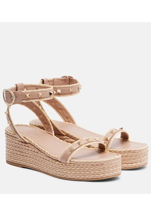 Valentino Garavani Rockstud leather platform sandals