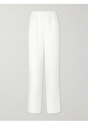 Anine Bing - Roslyn Woven Wide-leg Pants - Neutrals - x small,small,medium,large