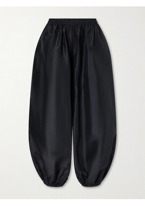 Suzie Kondi - Sofia Silk-taffeta Wide-leg Pants - Black - x small,small,medium,large,x large