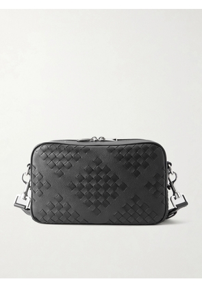 Bottega Veneta - Classic Intrecciato Leather Tote - Men - Black