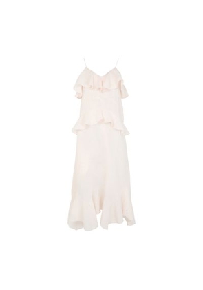Benedicte ruffle maxi dress