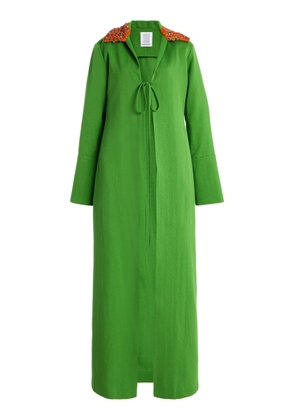 Rosie Assoulin Crochet Long For You Duster Jacket - Moda Operandi