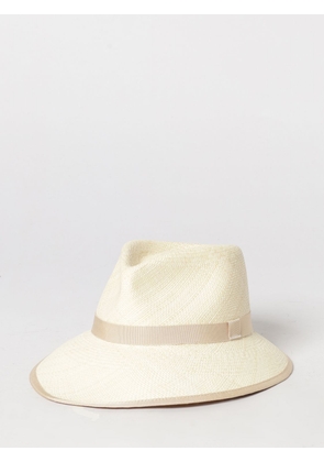 MAX MARA Hat Woman color Yellow Cream