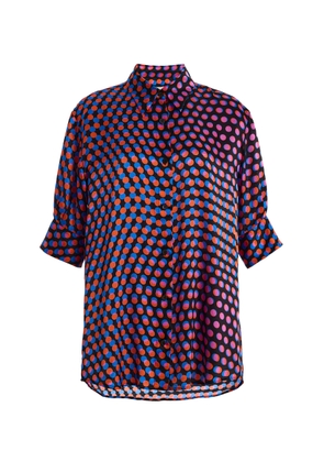 Dries Van Noten Printed Silk Shirt - Moda Operandi