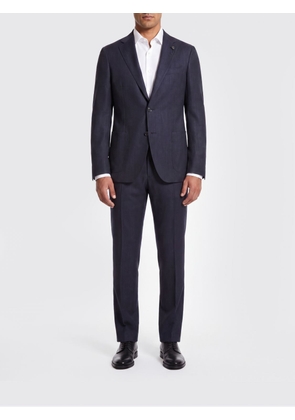 LARDINI Suit Men color Blue