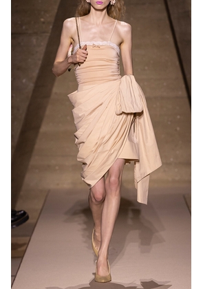 Chloé Draped Cotton Skirt - Moda Operandi