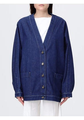 GIORGIO ARMANI Jacket Woman color Blue
