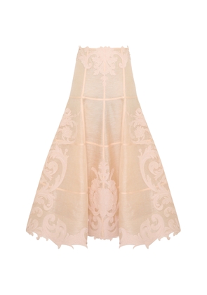 Zimmermann Rebellion Filigree Midi Skirt - Moda Operandi