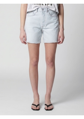 ANINE BING Shorts Woman color Blue