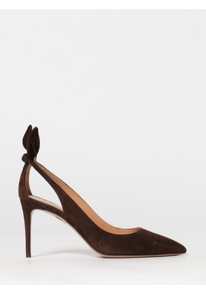 AQUAZZURA Pump Woman color Brown