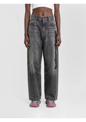BALENCIAGA Jeans Woman color Grey