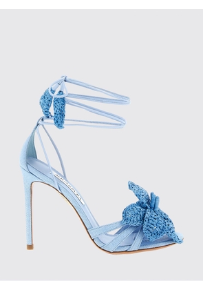 AQUAZZURA Heeled Sandal Woman color Blue
