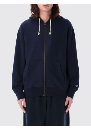 CHAMPION Sweatshirt Men color Blue