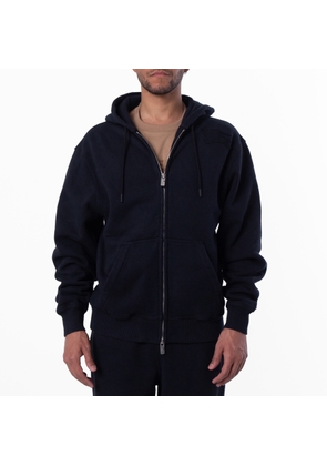 Burberry EKD Embroidered Cotton Zip Hoodie