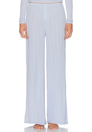Negative Underwear Whipped Track Pant in Muse - Baby Blue. Size S (also in XS, M, L, XL/1X, XXL/2X).