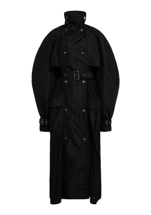 Lanvin Silk-Blend Trench Coat - Moda Operandi