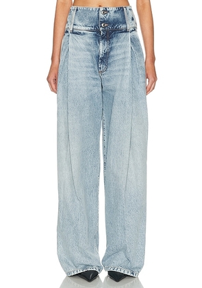 Sportmax Albatro Wide Leg in Midnight Blue - Blue. Size 27 (also in 24, 26, 28).