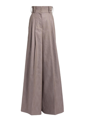 Elie Saab Cotton Twill Pants - Moda Operandi