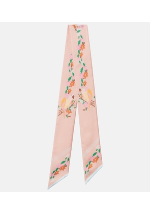 Chloe Printed silk scarf