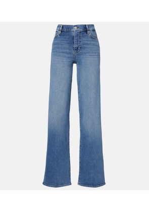 Frame Le Slim Palazzo Long wide-leg jeans