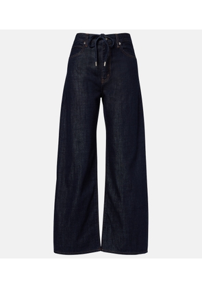 Frame The Off Duty wide-leg jeans