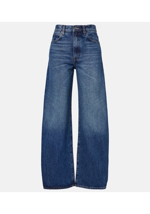 Frame The Bow barrel-leg jeans