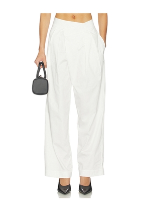 ET OCHS Leon Pant in White. Size 0. Also in 2, 4, 6, 8, 10.