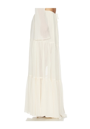 Arcina Ori Alessandra Skirt in Cream.