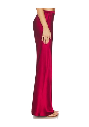 Comme Si The Silk Bias Pant in Red. Size XS. Also in L, M, S.