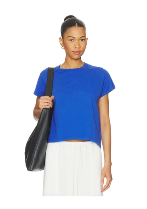 DAYDREAMER Solid Solo Tee in Royal. Size XS. Also in S, M, L.