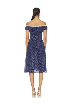 GUIZIO Rocello Dress in Navy. Size XS. Also in L.