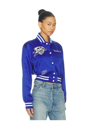 DANNIJOPRO The Bomber Jacket in Blue. Size XS. Also in S.