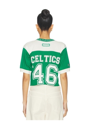 DANNIJOPRO The Gameday Tee in Green. Size XS. Also in S, M, L.