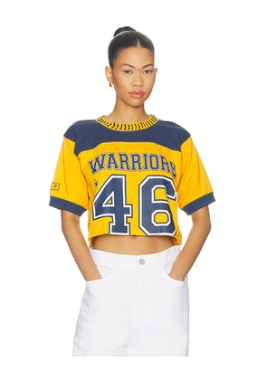 DANNIJOPRO The Gameday Tee in Mustard. Size XS. Also in S, M, L.
