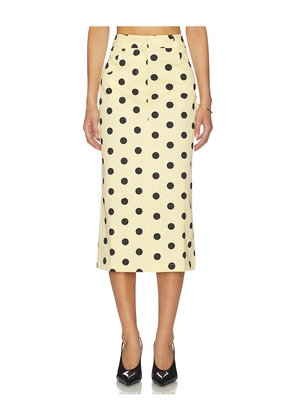 Franoise Fran?oise Tina Skirt in Yellow. Size 34. Also in 36, 38, 40.