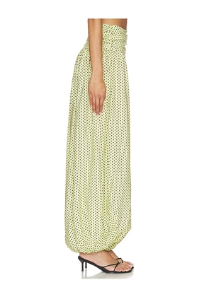 FranÃ§oise Nora Pant in Yellow. Size 34. Also in 36, 38.