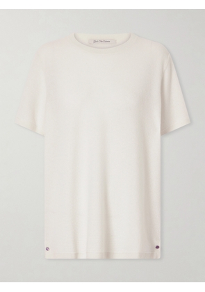 God’s True Cashmere - Signature Knitted Cashmere T-shirt - Gray - xx small,x small,small,medium,large,x large
