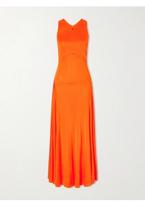 Proenza Schouler - Naia Satin-jersey Maxi Dress - Orange - US0,US2,US4,US6,US8,US10,US12