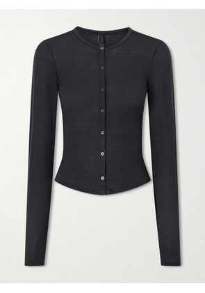 SKIMS - Modal Cardigan - Black - XXS,XS,S,M,L,XL,2XL,4XL,XXXXS,XXXS