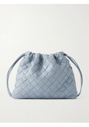 Bottega Veneta - Dustbag Intrecciato Leather Pouch - Blue - One size