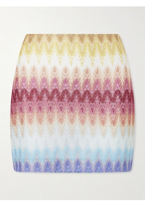 Missoni - Crochet-knit Mini Skirt - Red - IT36,IT38,IT40,IT42,IT44,IT46,IT48
