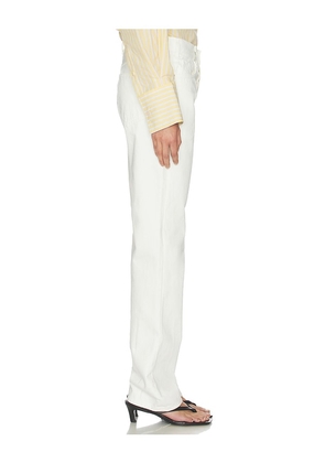 NILI LOTAN Briana Jean in White. Size 24. Also in 25, 26, 27, 30.