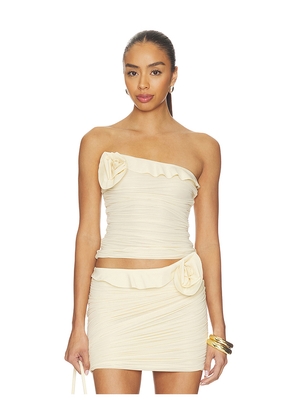 Maygel Coronel Albura Top in Yellow. Size XXS/XS. Also in S/M, M/L, XL/XXL.