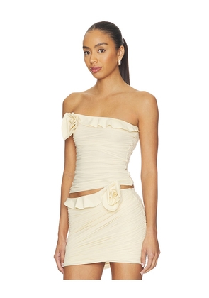 Maygel Coronel Albura Top in Yellow. Size XXS/XS. Also in S/M, M/L, XL/XXL.