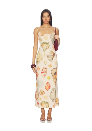 Tyler McGillivary Collector Dress in Cream. Size S. Also in XS, M, L, XL/1X.