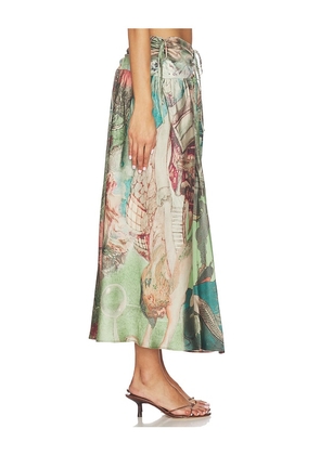 Tyler McGillivary Cordelia Skirt in Sage. Size S. Also in XS, M, L.