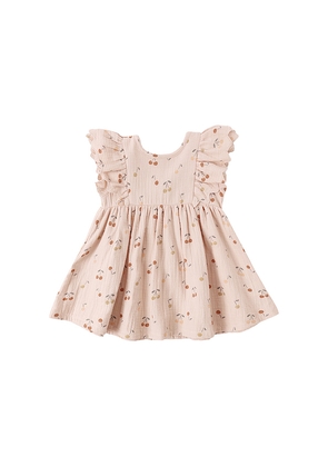 QUINCY MAE Alina Dress in Pink. Size 12-18M. Also in 18-24M, 2-3yr, 4-5yr.