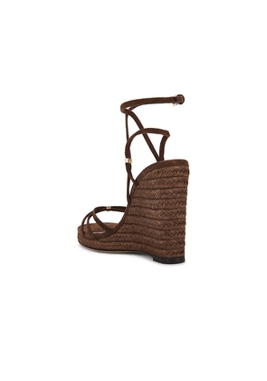 PAIGE Kylen Espadrille in Brown. Size 6.5. Also in 8, 9.