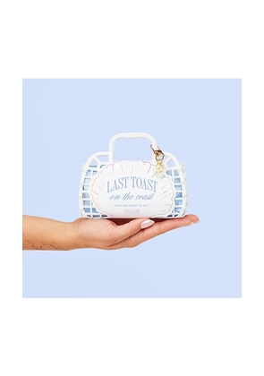 Pinch Provisions Last Toast On The Coast Bachelorette Kit in Blue.
